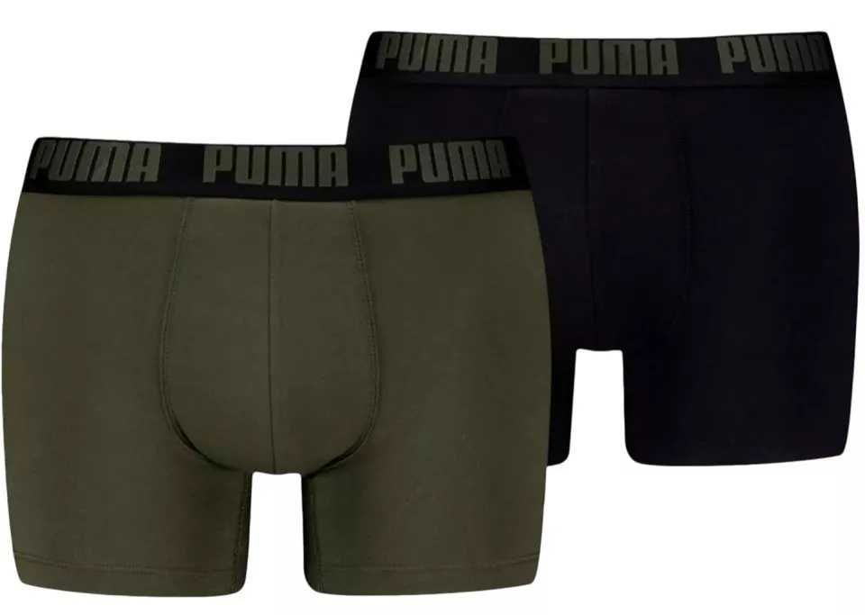 Bokserki Puma Męskie Bawełniane 2 pak 2 Pary czarny/khaki wysyłka 24 h