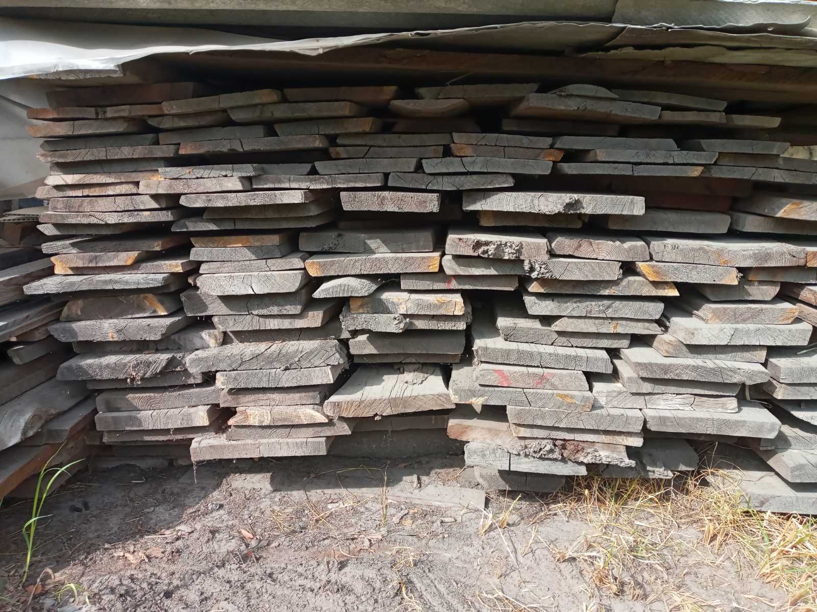 Суха дошка не обрізана - сосна товщина 30 мм, 40 мм.