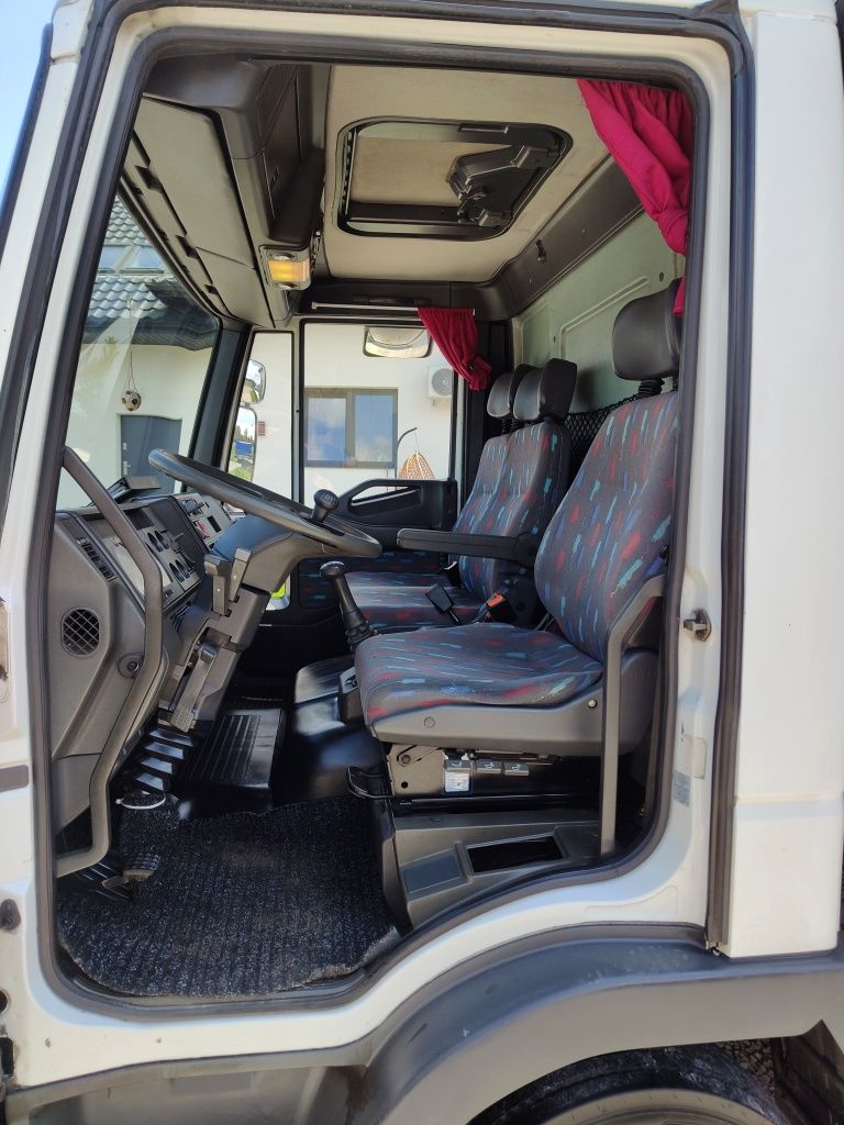 Iveco EuroCargo  Tector 75E15 / 290 tys!  / kontener  / winda/