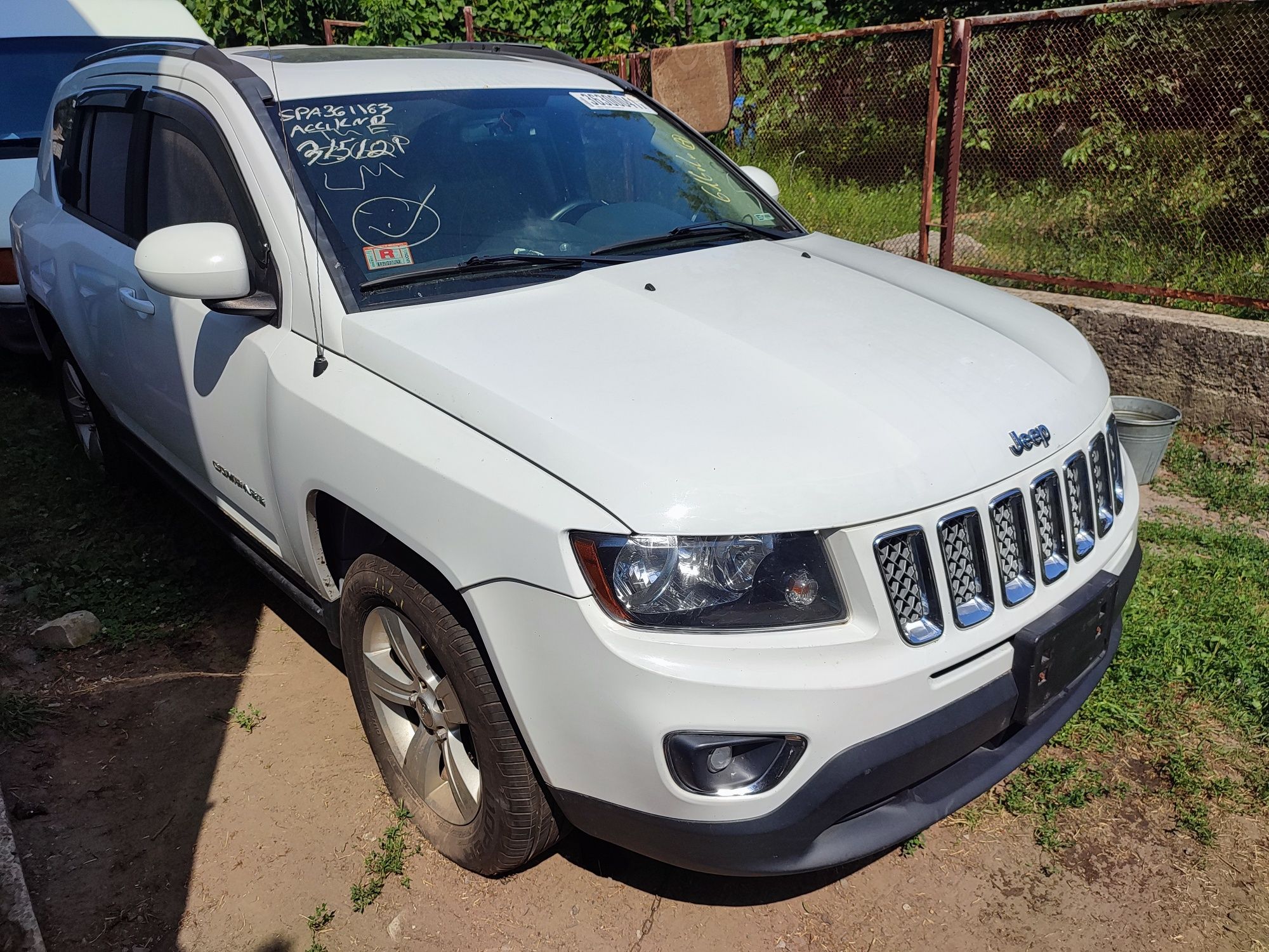 РАЗБОРКА JEEP COMPASS 11-16 год капот, крыло, фара, бампер, усилитель,