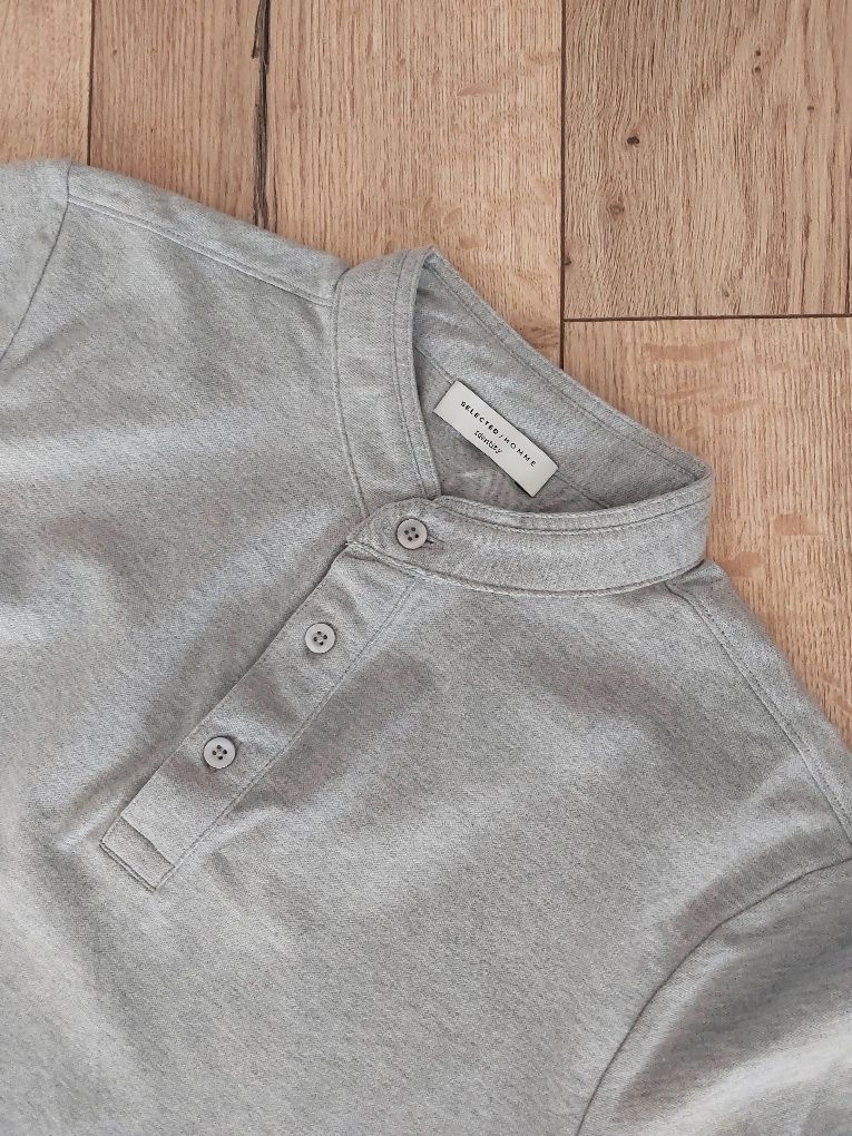 Koszulka polo Polówka męska Selected Homme koszulka ze stójką Jakość