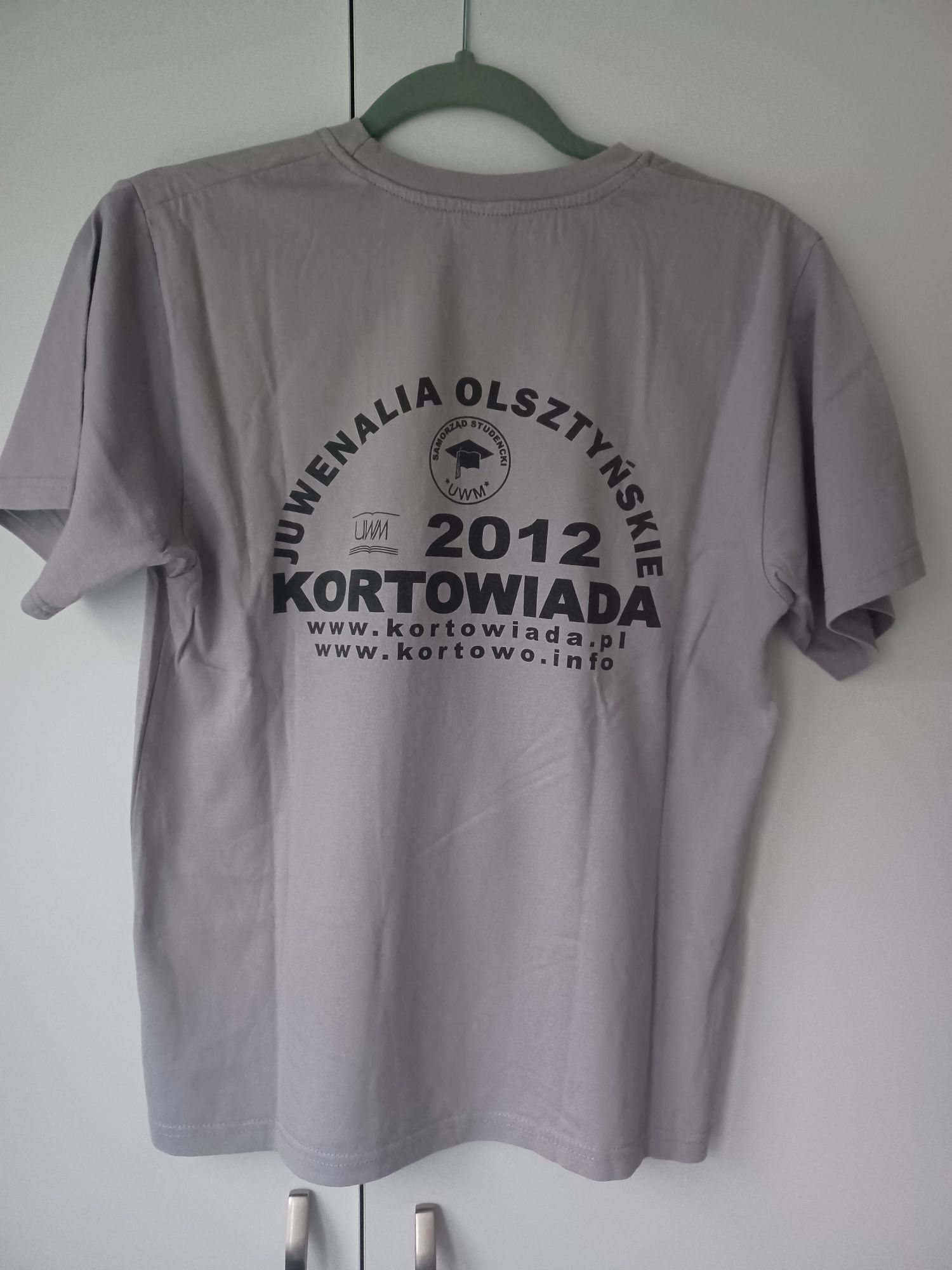 T-shirt kortowiada uwm wksir Rozmiar M 38