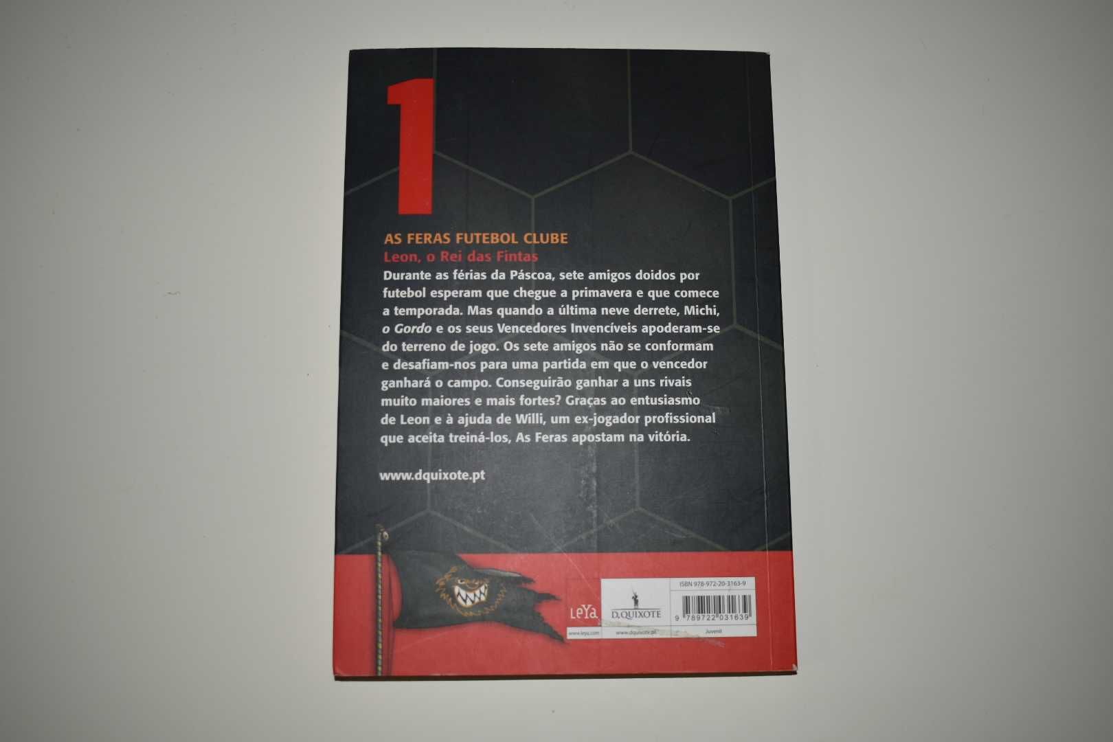 Livro “Leon: O Rei das Fintas” da coleção As Feras Futebol Clube