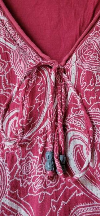 Bawełniana sukienka na co dzień, Sukienka bawełniana boho