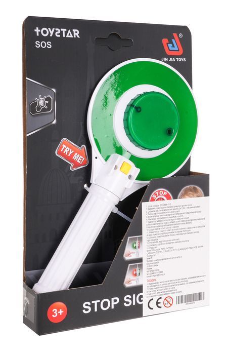 Interaktywny Lizak Policyjny Dla Dzieci 3+ Zielone Światło + Czerwone