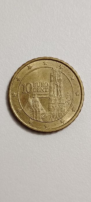 10 Cêntimos da Áustria de 2015