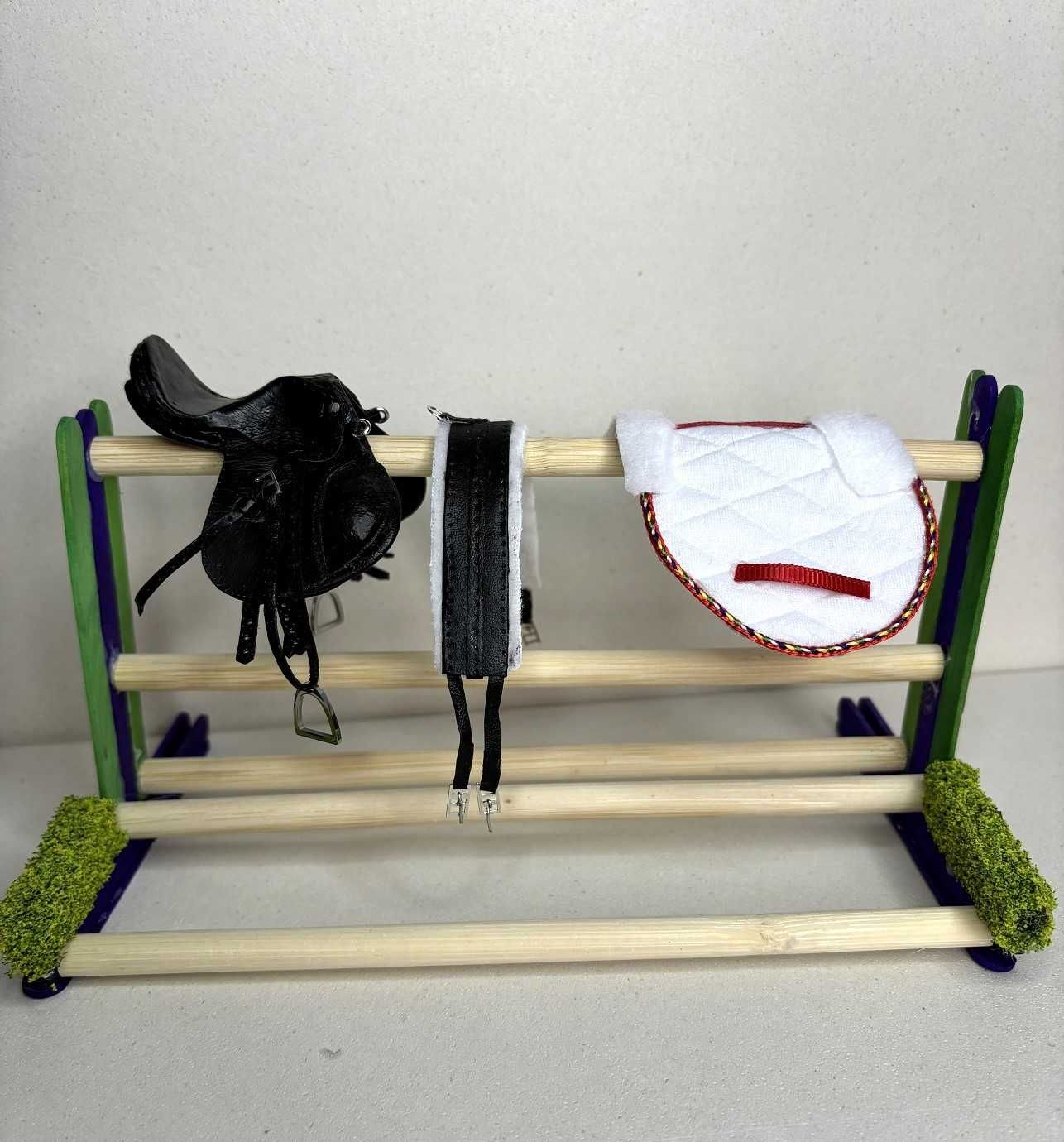 Breyer komplet traditional 1:9 siodło, ogłowie, tack schleich collecta