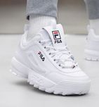 Nowe buty fila disruptor unisex skóra białe sneekersy r. 38 ( 37,5)