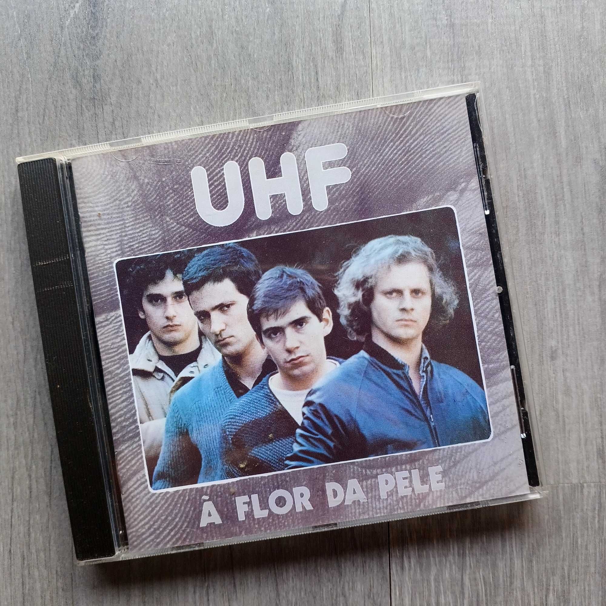UHF CD Á Flor da Pele Raro Edição Original