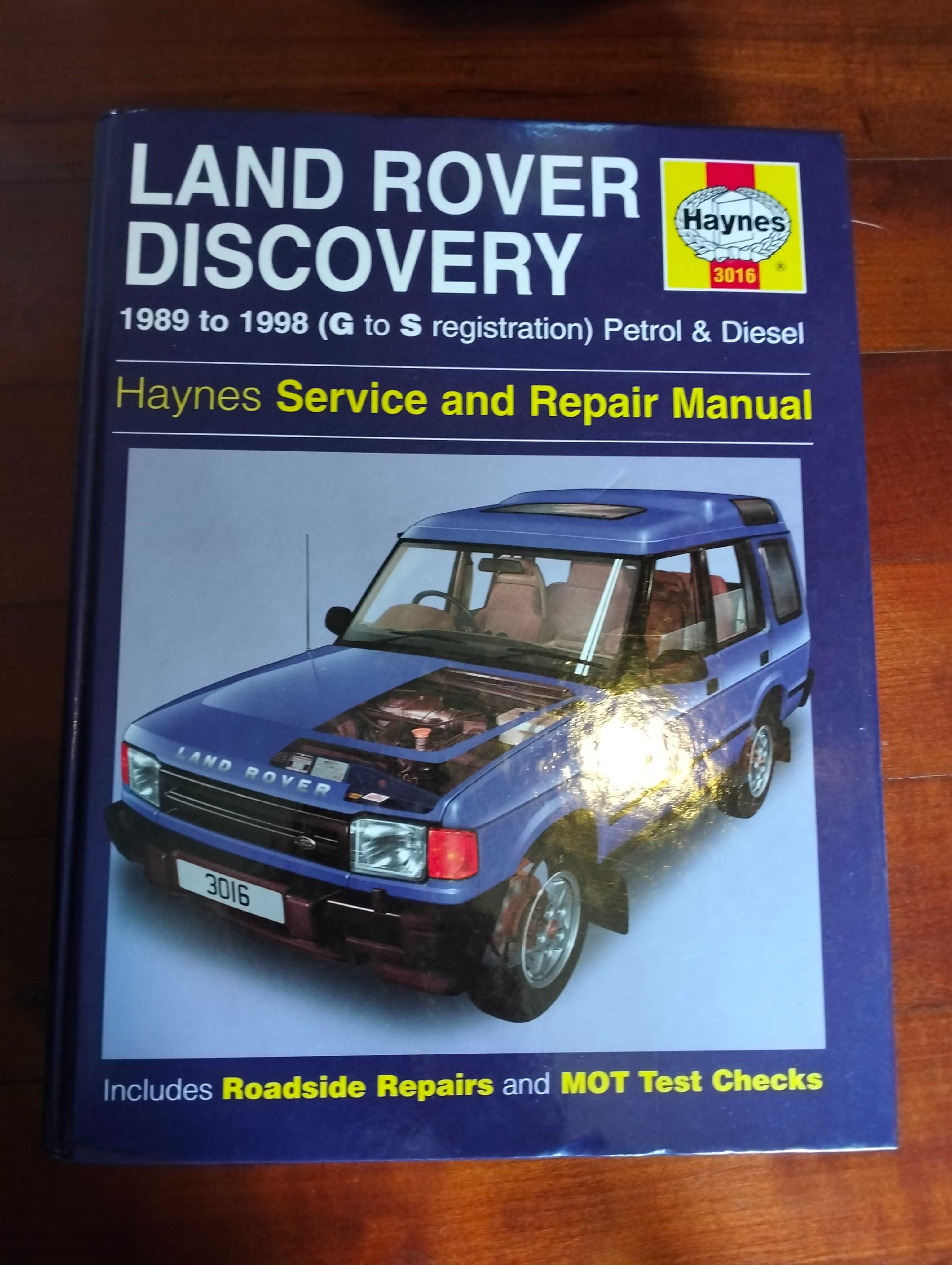 Haynes - Land Rover Discovery (manual técnico - capa dura)