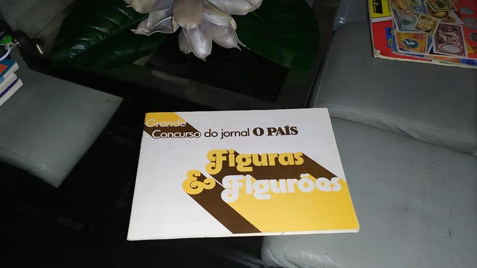 caderneta rara FIGURAS E FIGURÕES do concurso o PAÍS - 1976