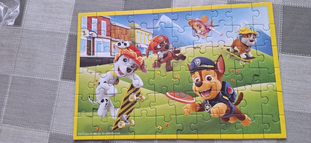 Puzzle Bystrzaka 4w1 Paw Patrol