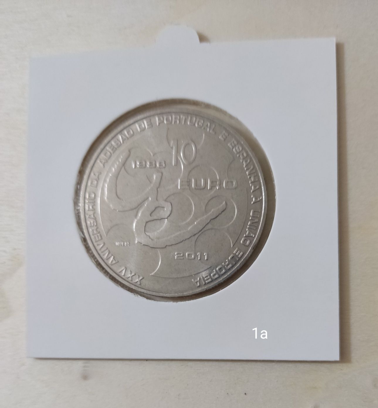 2 Moedas 10 € euros INCM comemorativas UNC