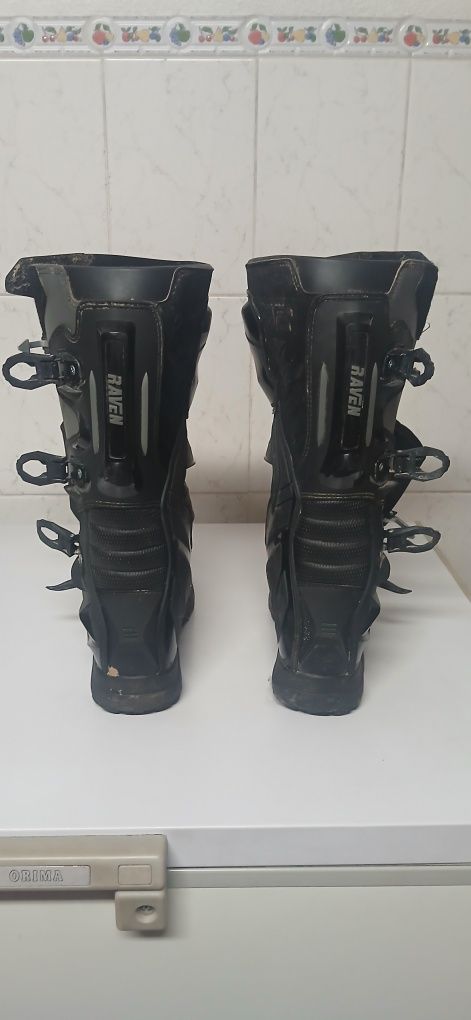 Botas motocross  como novas