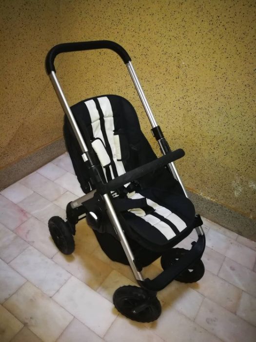 Bebé mobilidade: carrinho + alcofa + ovo + cadeira auto/tudo topo gama