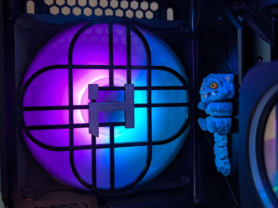 Ventoinha PC Tema Huntrix Kpop Demon Hunters