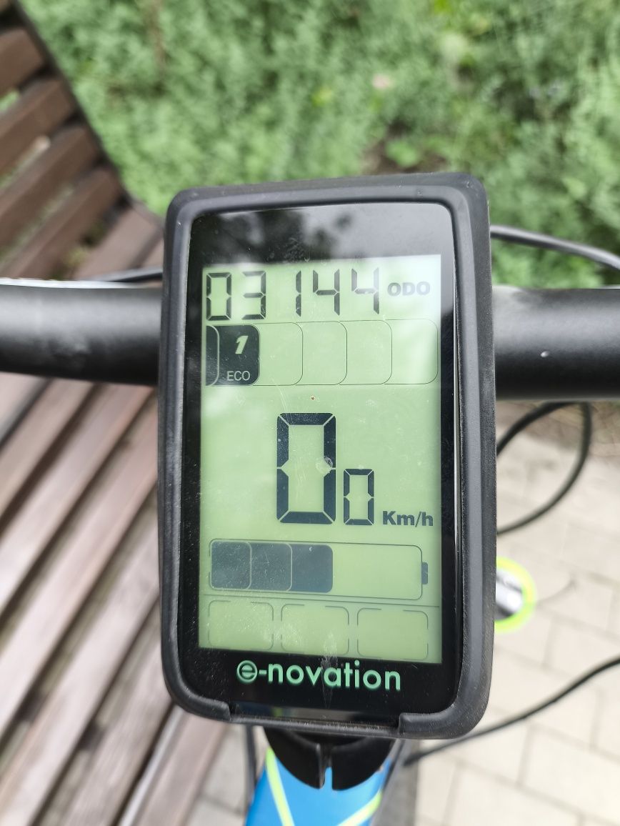 Rower elektryczny bergstraiger M 27.5 MTB treking full suspension nowe