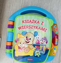 Książka z wierszykami Fisher Price