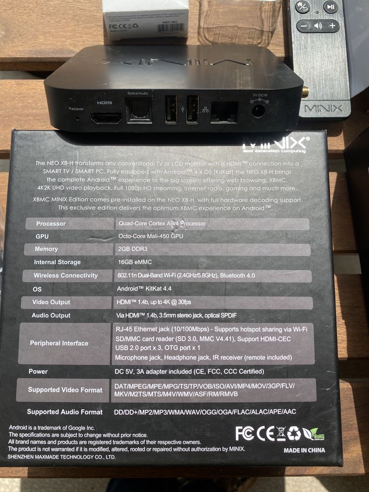TV Box MINIX NEO X8-H Android
