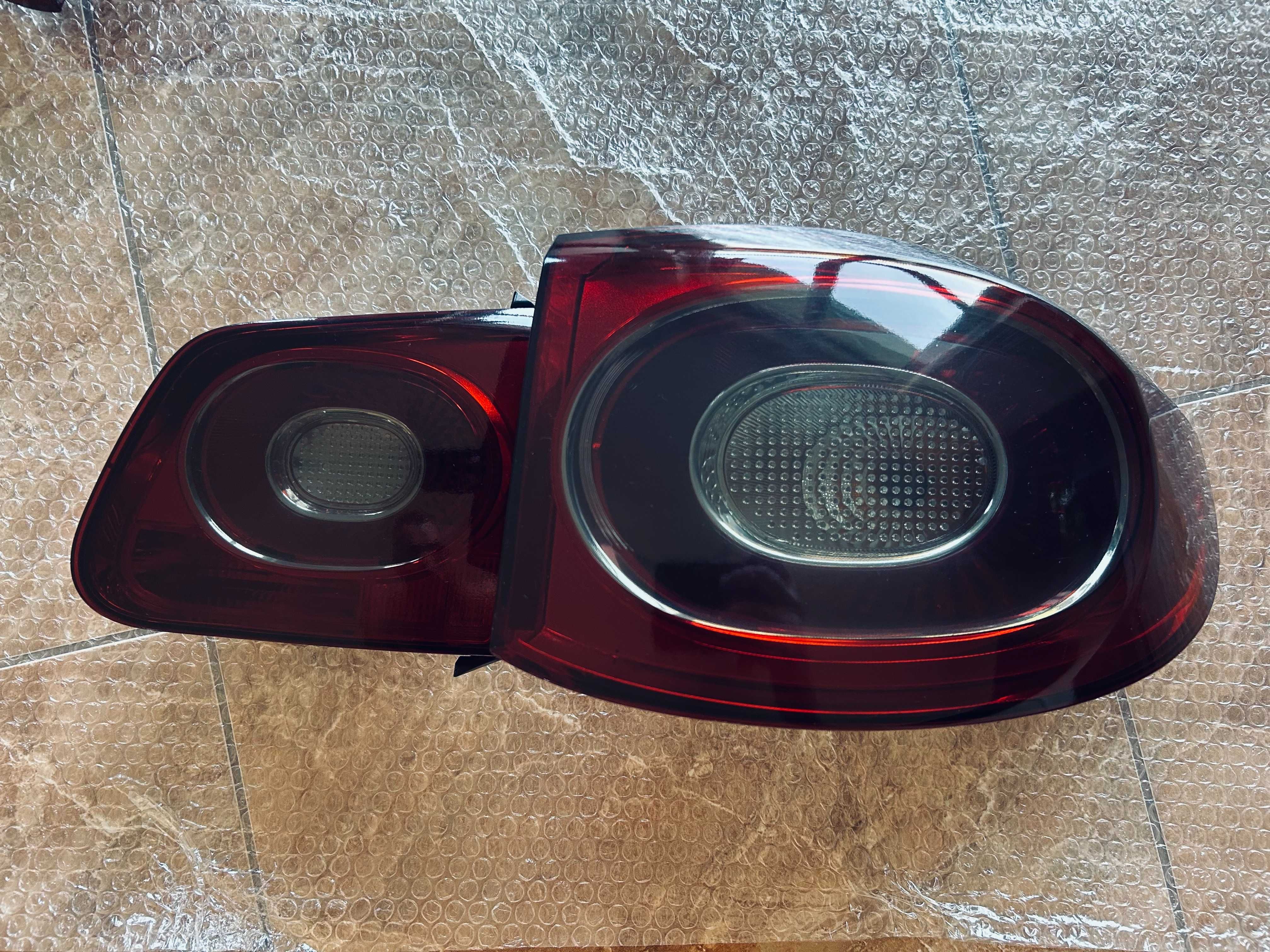 Lampy tył Volkswagen Tiguan I 07-10 Lewa+Prawa Przyciemnione Oryginał