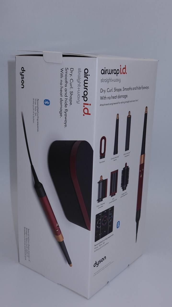 Bluetooth Стайлер Dyson HS08 Wavy Red Velvet/Gold(Роздріб/Опт/Дроп)