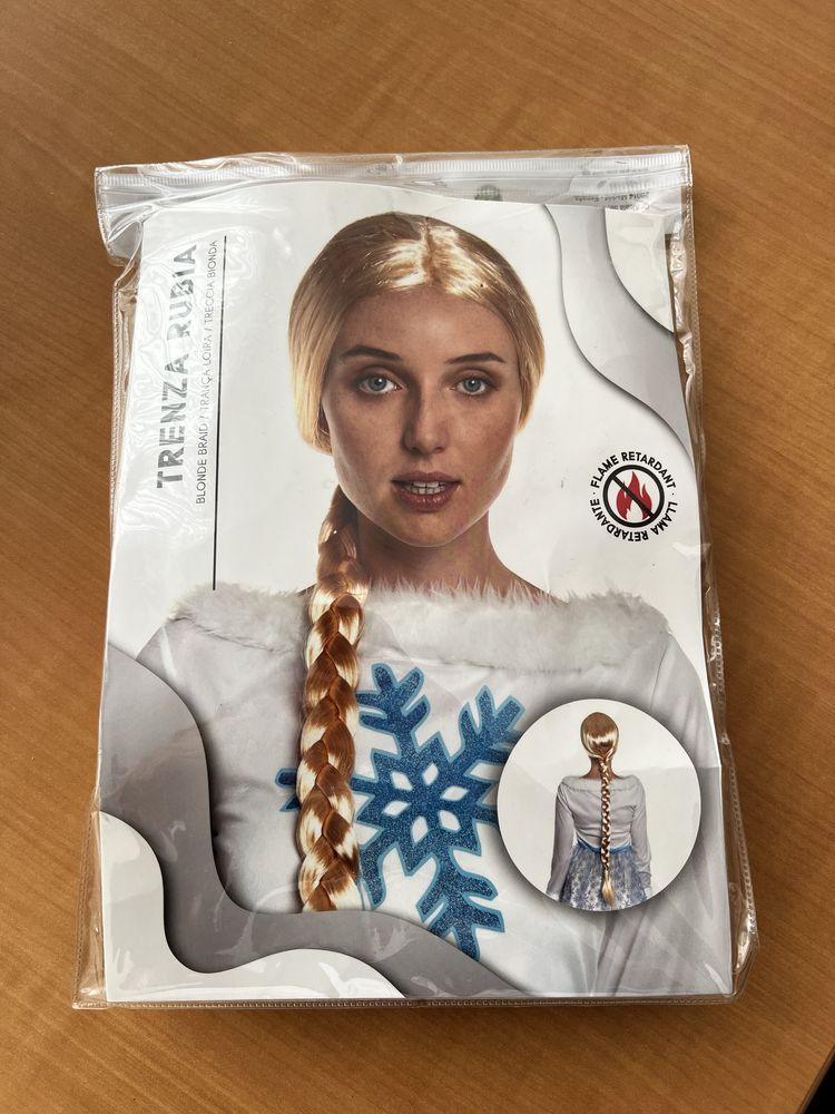 Vestido Elsa Frozen Tamanho S