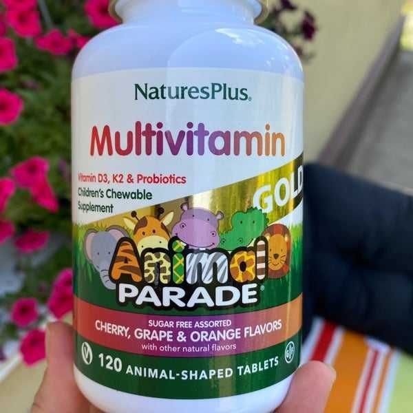 Animal Parade Gold Детские мультивитамины США, витамины для детей