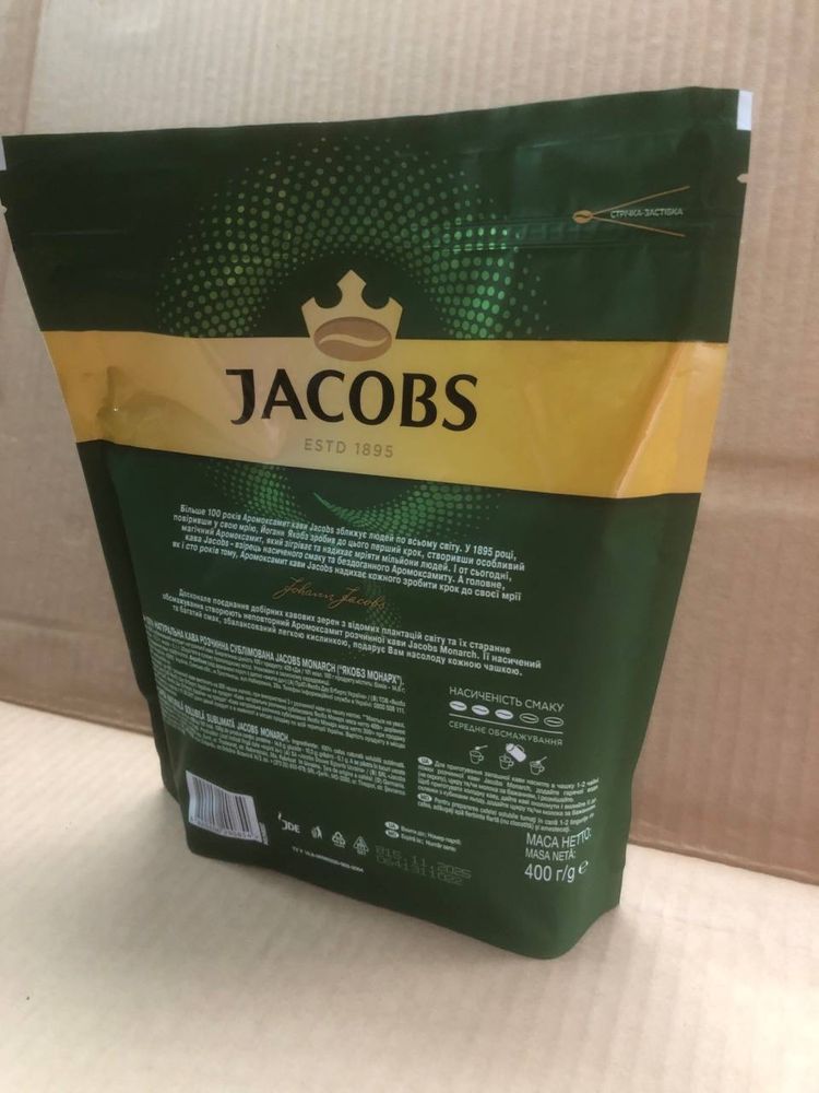 Кава Jacobs 400 грам Кофе Якобс