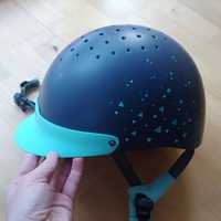 Kask jeździecki Fouganza/ Decathlon, M 55/58