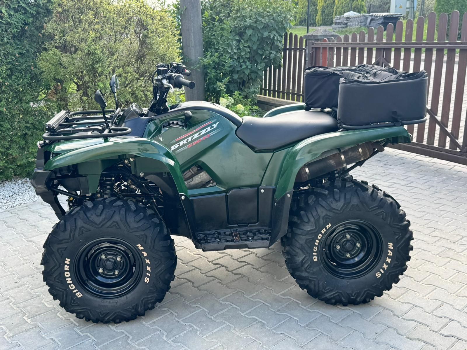 Quad Yamaha Grizzly 550 - zarejestrowany! Super stan ! 4x4 + blokada!