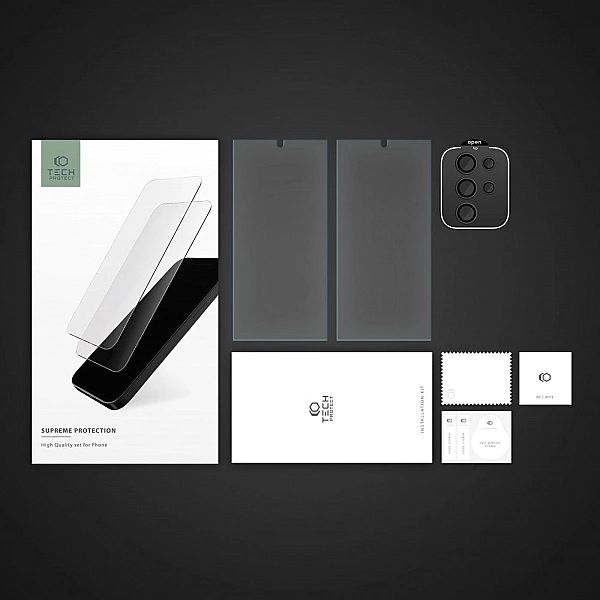 Szkło Hartowane Tech-Protect Supreme Set Galaxy S24 Ultra Clear