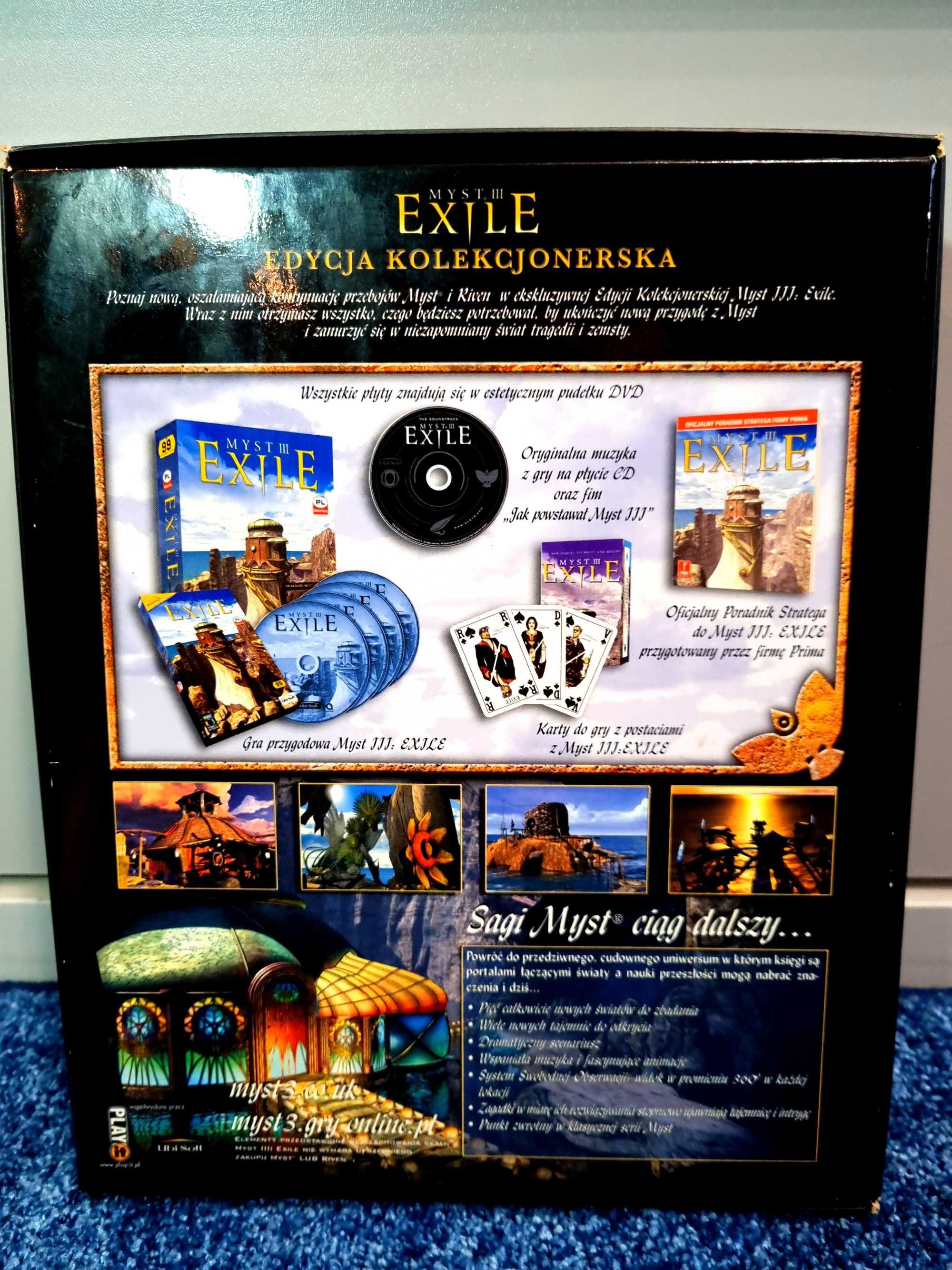Myst 3 Exile Edycja Kolekcjonerska - Big Box - PC PL