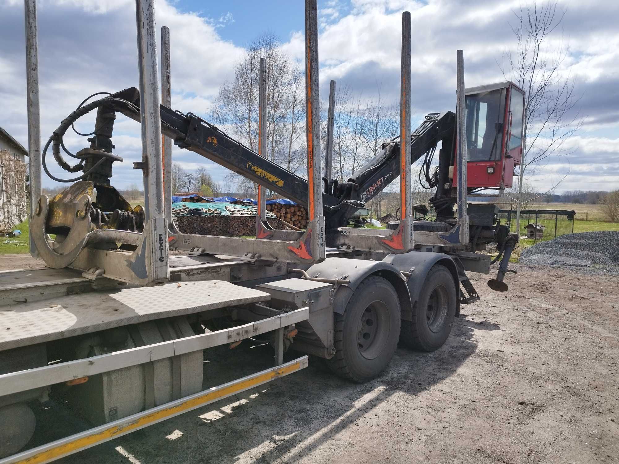 Volvo FH 13 540 6x4 do drewna, lasu, LOGLIFT
