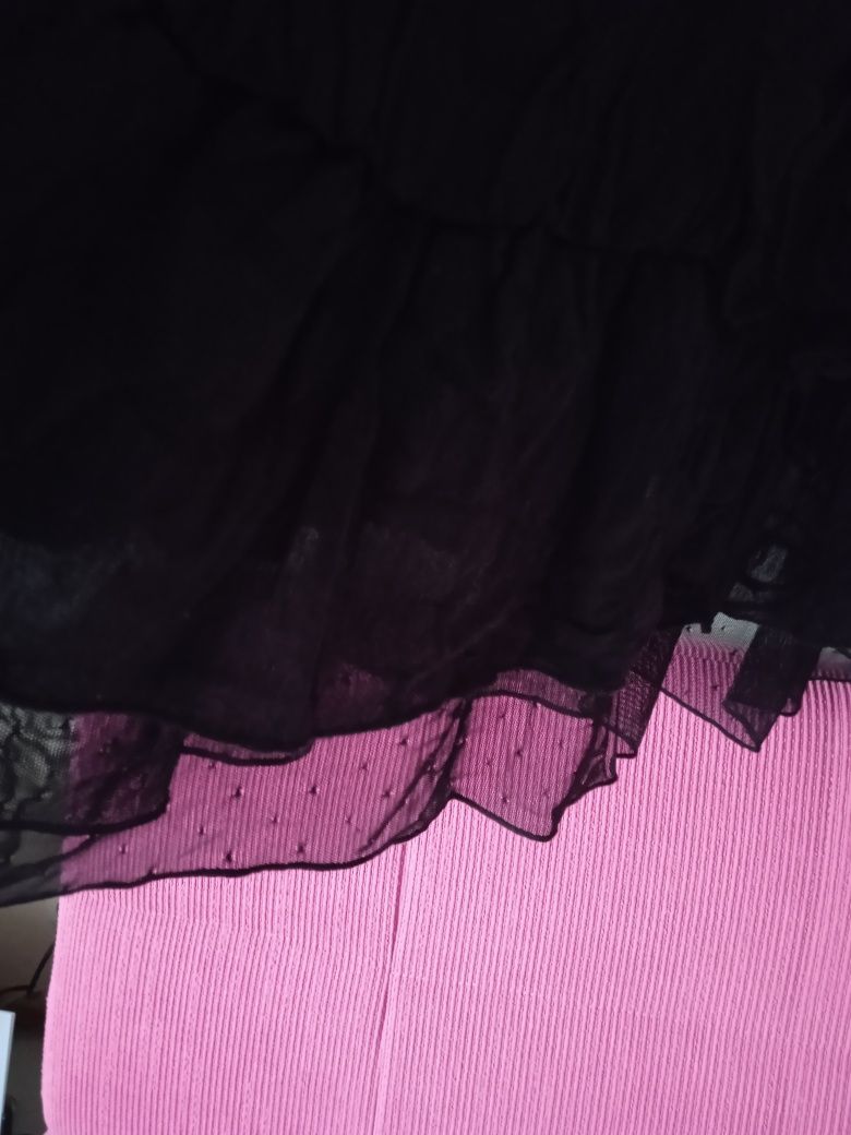 Sukienka czarna firmowa bawełna