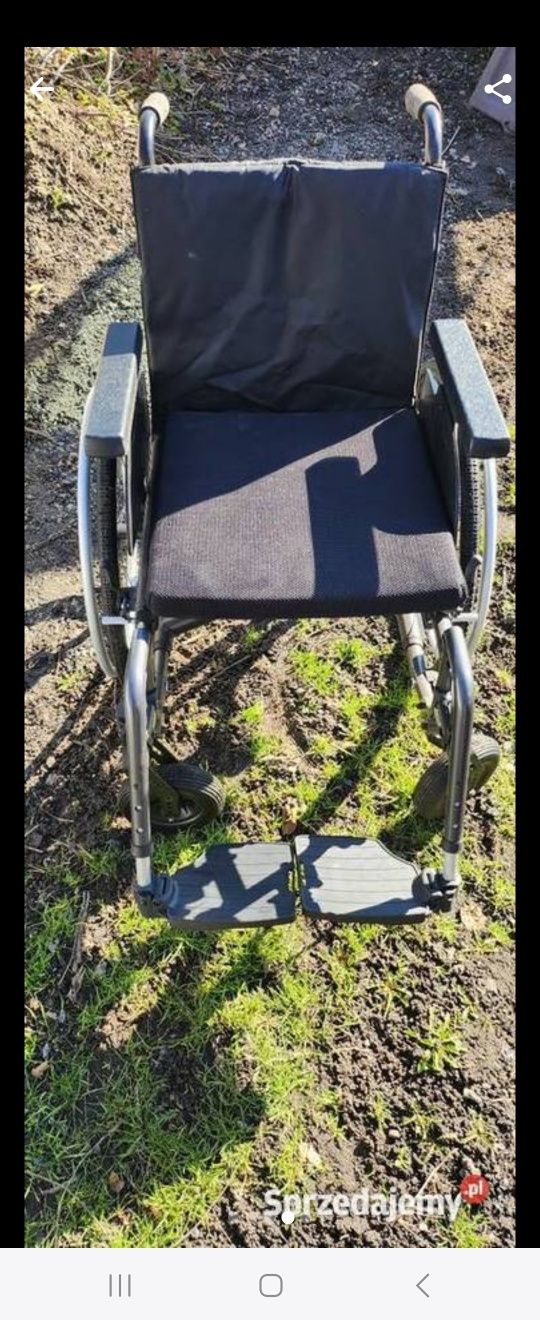 Wózek inwalidzki V500 Light Wózek ze stopów lekkich