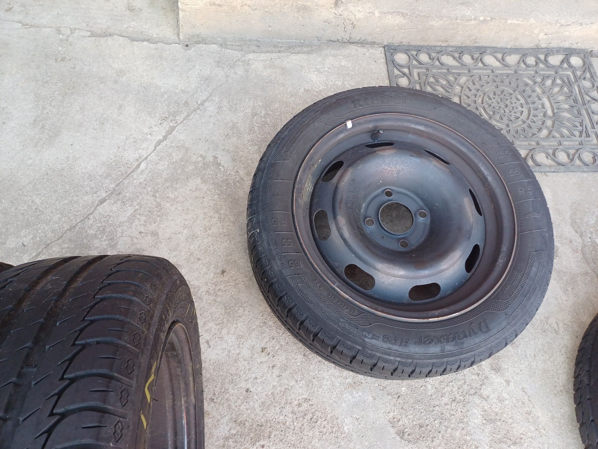 Koła lato 15" 4x108 oc65,1 Peugeot Citroen opony Kleber 185 55 R15