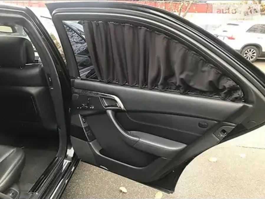 Шторки задних дверей Mercedes W220 шторы