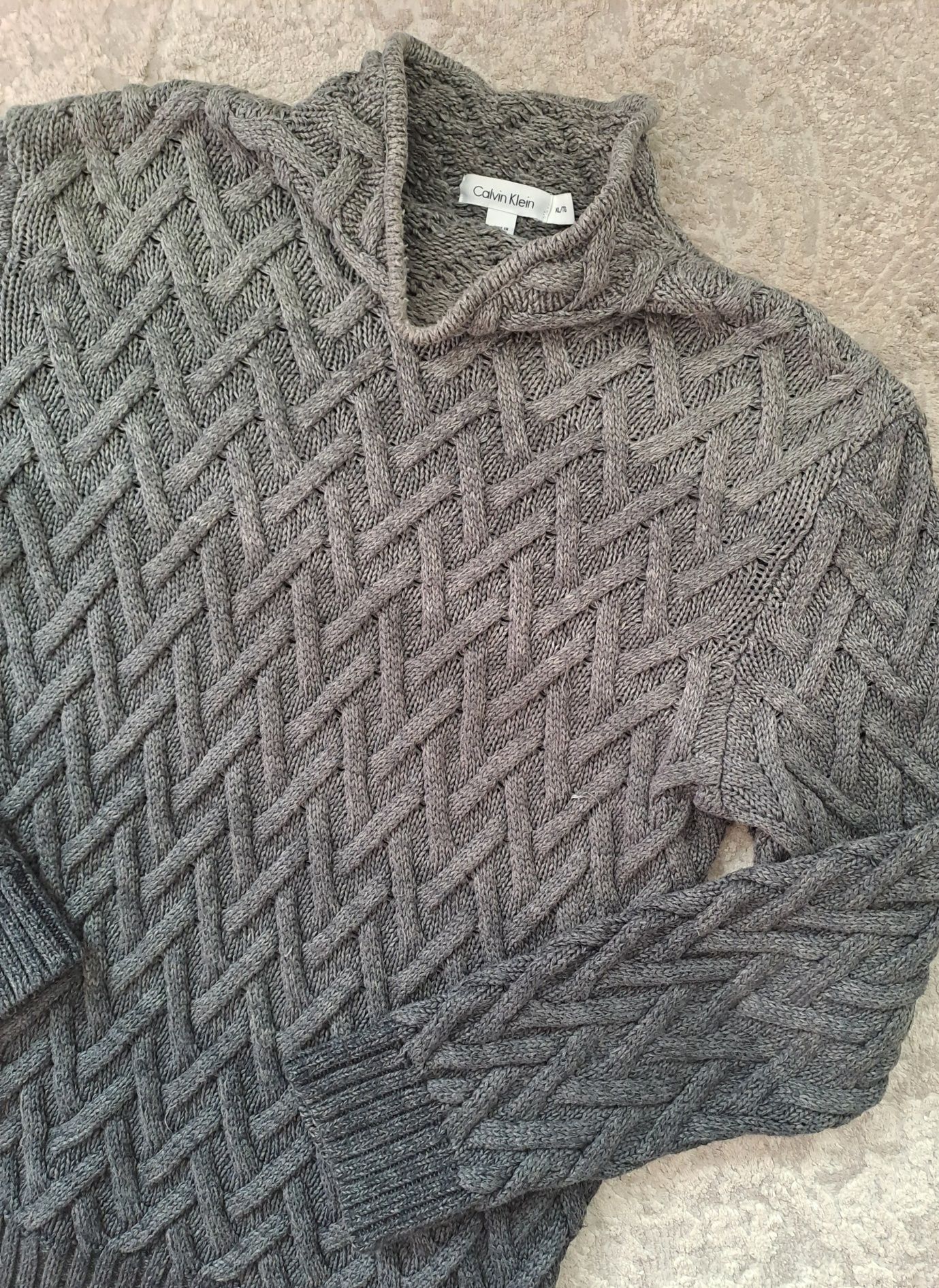 Sweter Calvin Klein Bawełna XL