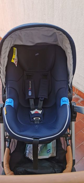 Trio Style Go Up Crossover c/ IsoFix  + Maquina para balanço de alcofa