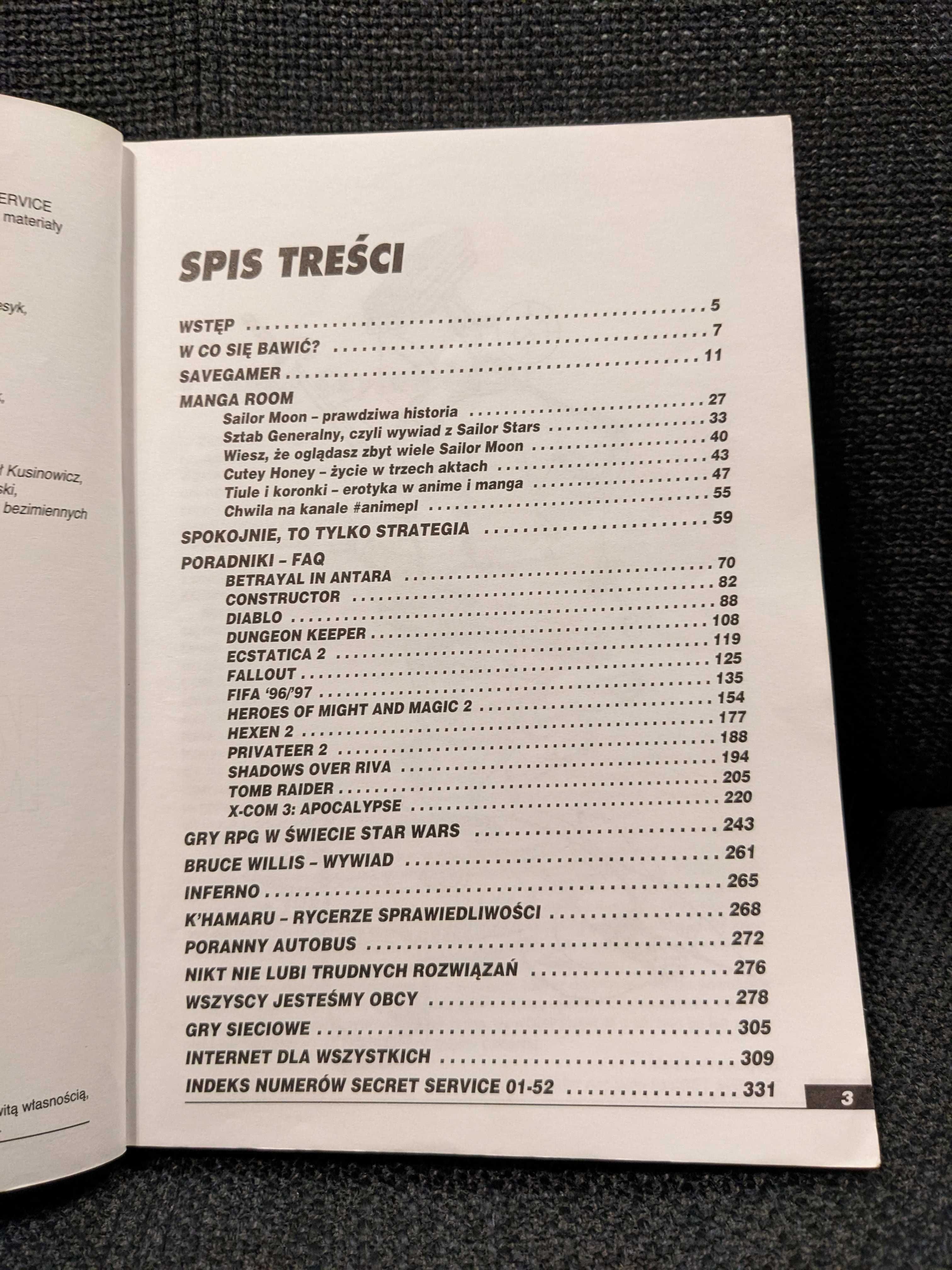 Kompendium Wiedzy 3 / Secret Service 43-52 / Rok 1998 / 352 strony