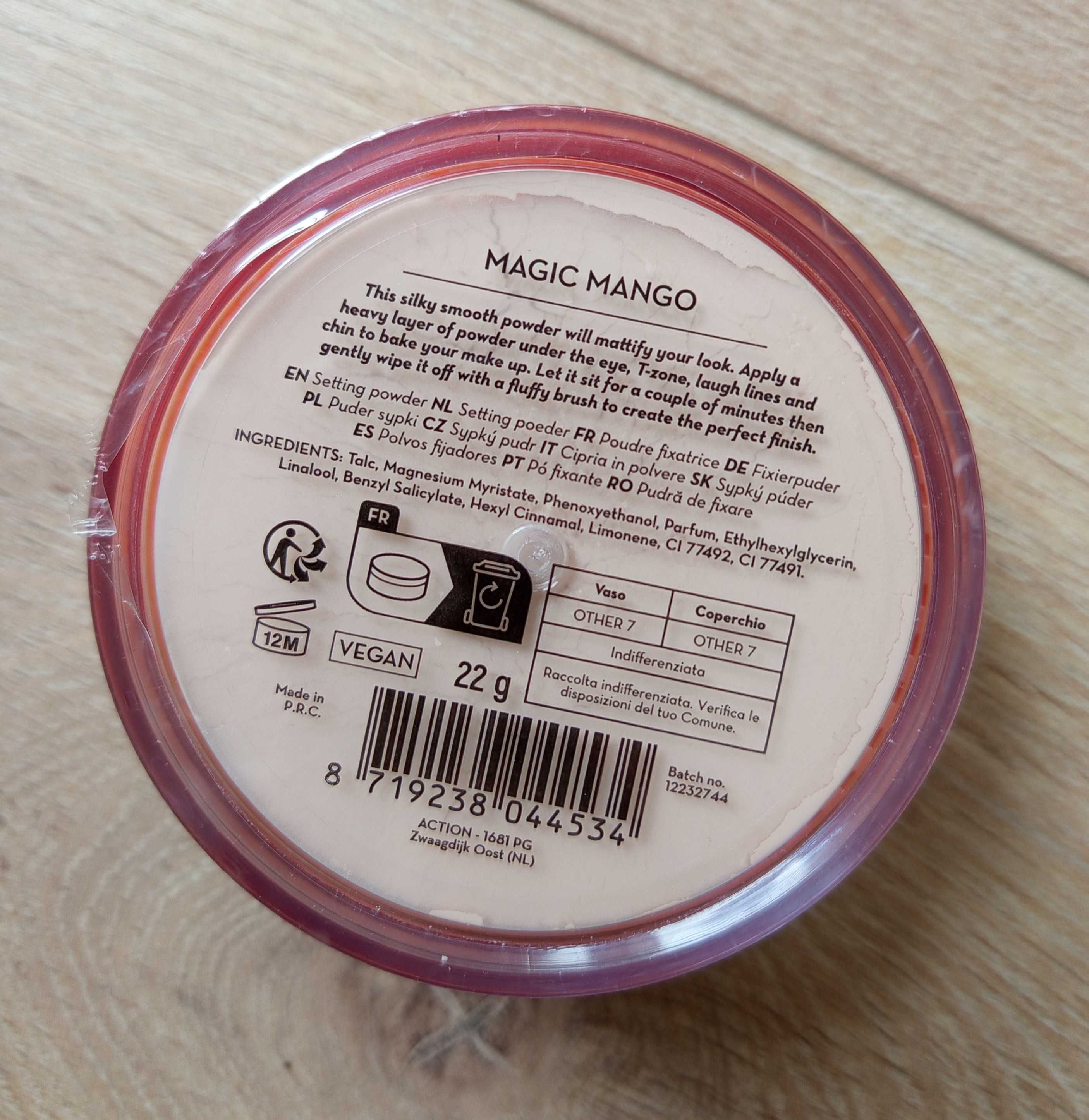 Max & More sypki puder 22 g NOWY