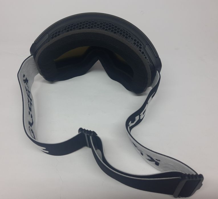 Gogle narciarskie niebieskie lustro