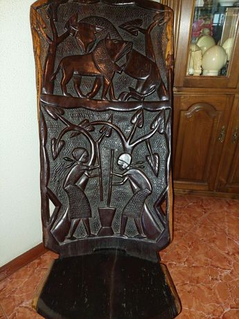Cadeiras arte Africana