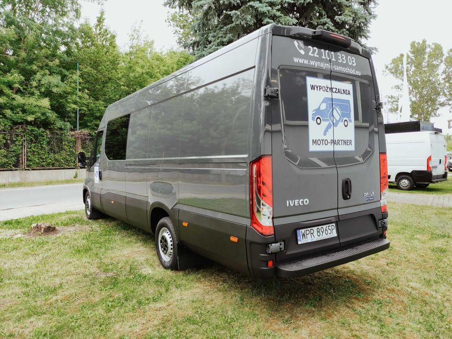 Wynajem #Iveco Daily #brygadówka #7-osobowy #furgon