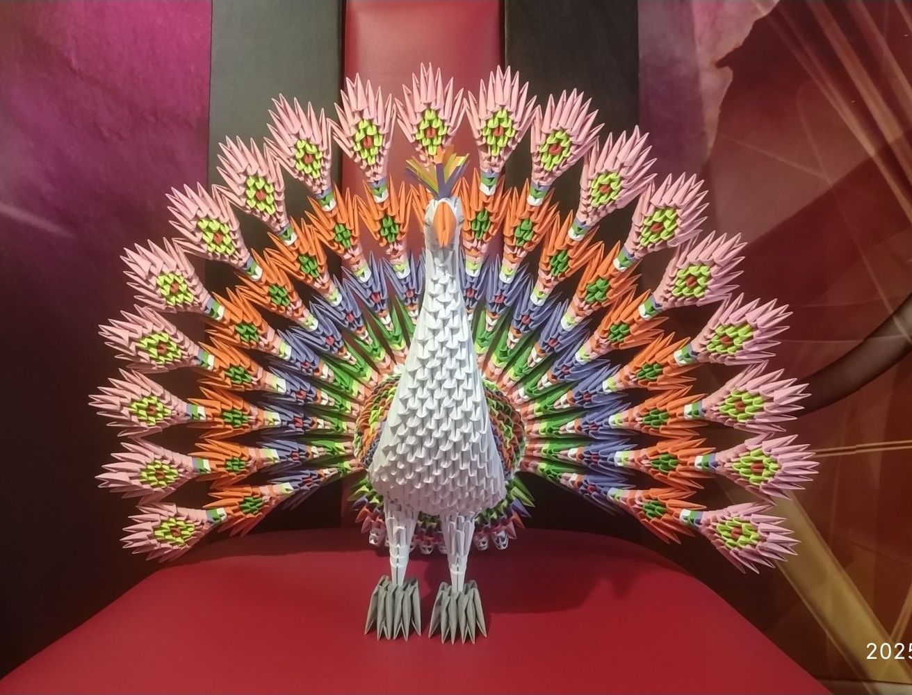 Paw origami modułowe 3D