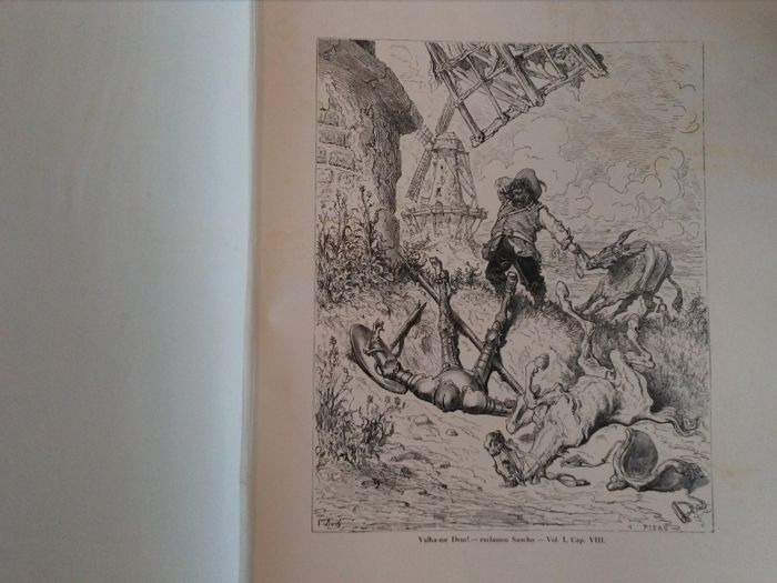 Dom Quichote de la Mancha, com ilustrações de Gustavo Doré