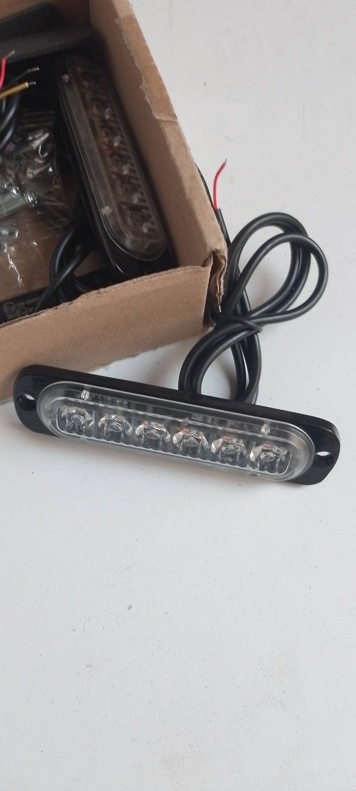 Lampki stroboskop 6 led