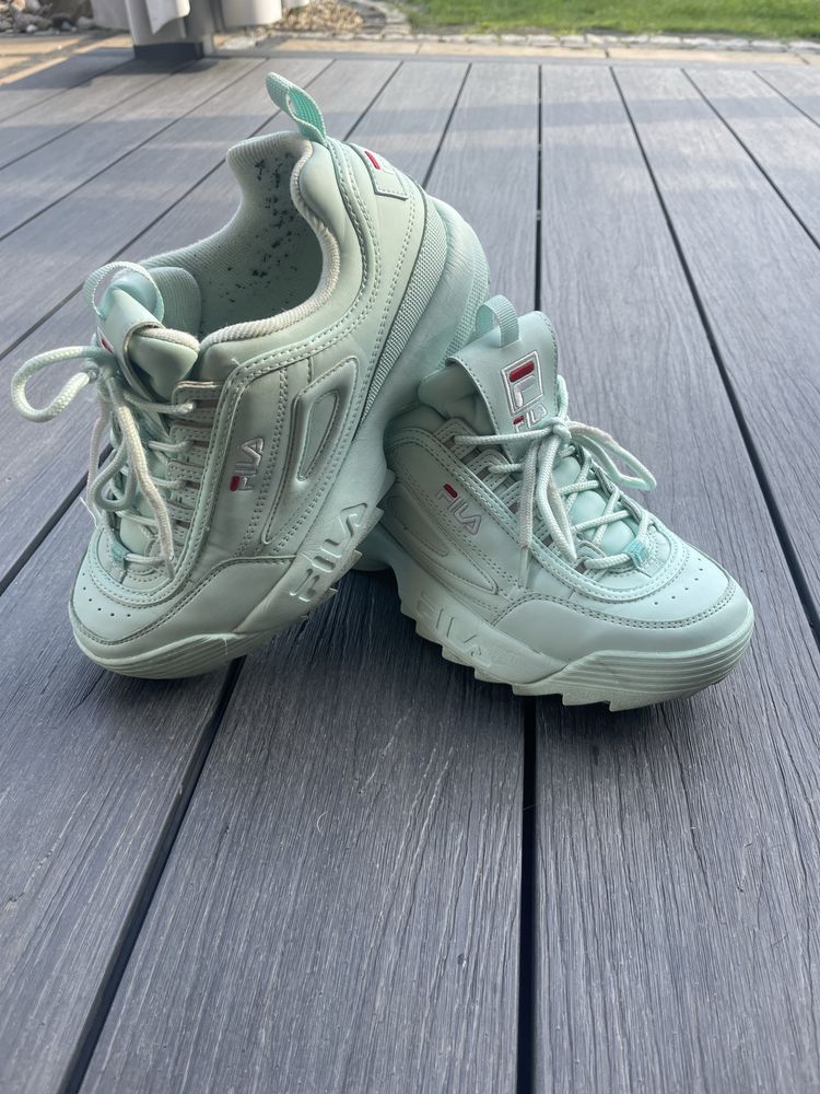 Buty FILA damskie miętowe r. 39