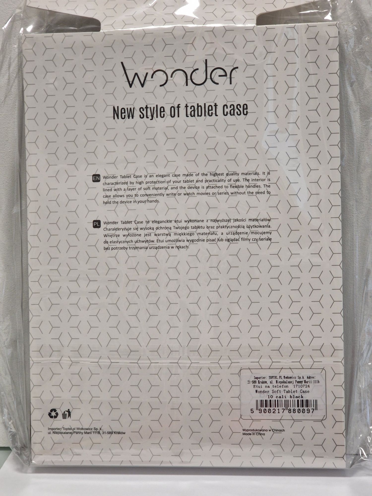 Wonder Soft Tablet Case 10 cali czarne