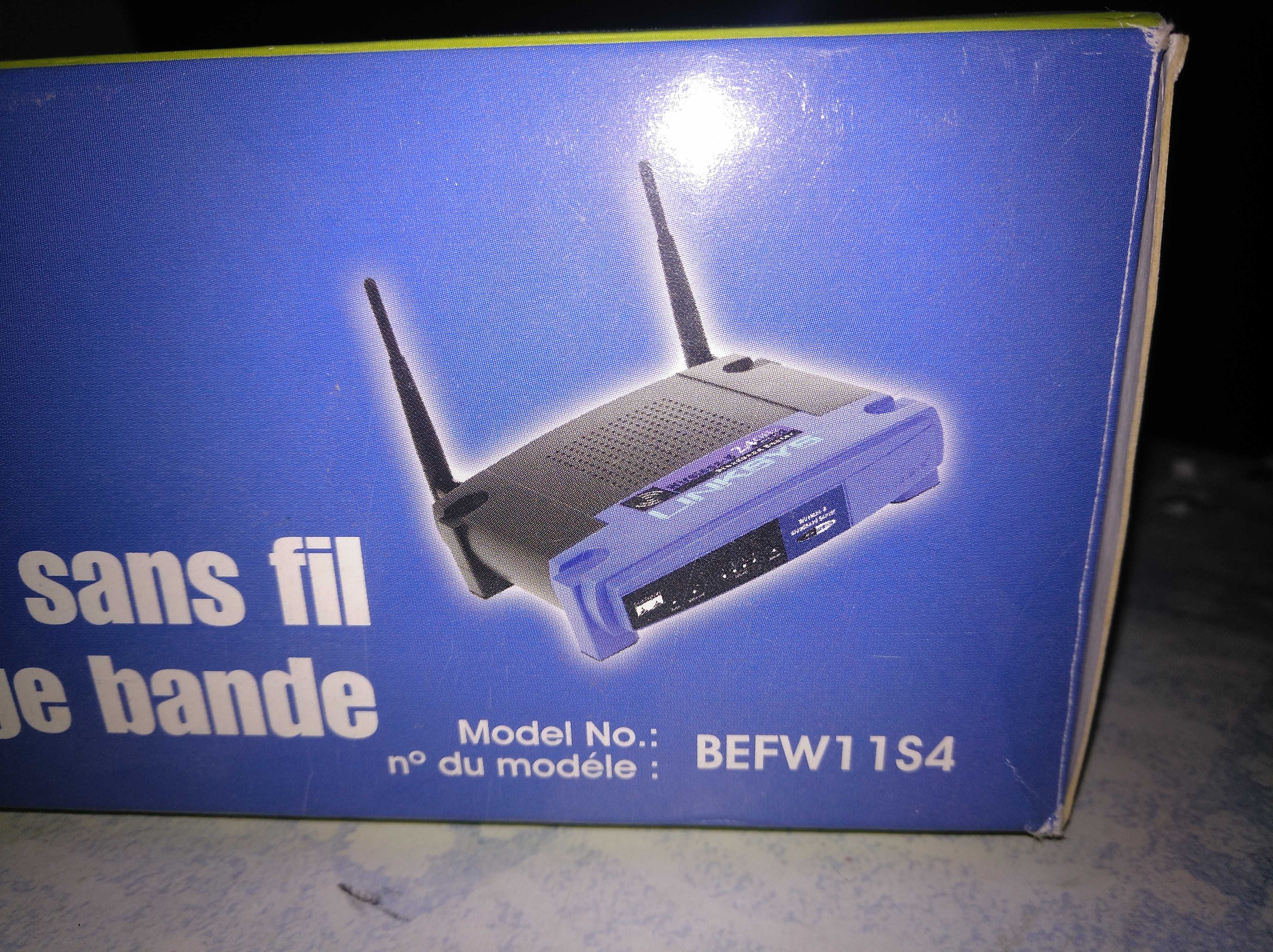 Router Linksys Wireless-B Modelo BEFW11S4